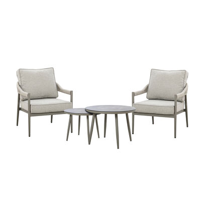 Maze - Florence Rope Weave Lounge Set with 2 Round Coffee Tables product image