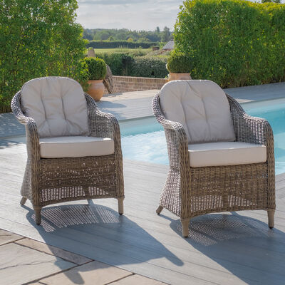 Maze - Pair of Winchester Heritage Rattan Dining Chairs product image