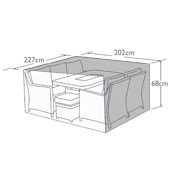 Maze - Large 3 Seat Sofa Set - Garden Furniture Cover product image