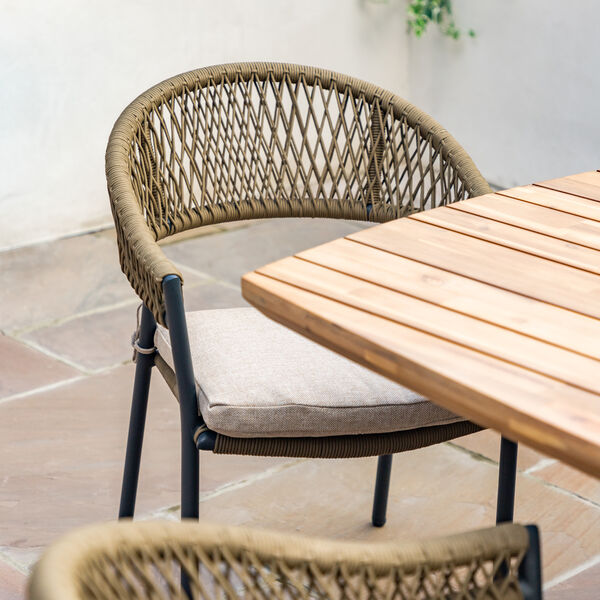 Maze - Bali Rope Weave 8 Seat Oval Dining Set product image