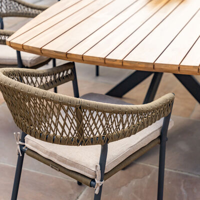 Maze - Bali Rope Weave 8 Seat Oval Dining Set product image
