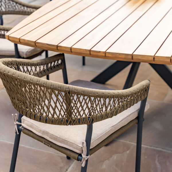 Maze - Bali Rope Weave 8 Seat Oval Dining Set product image