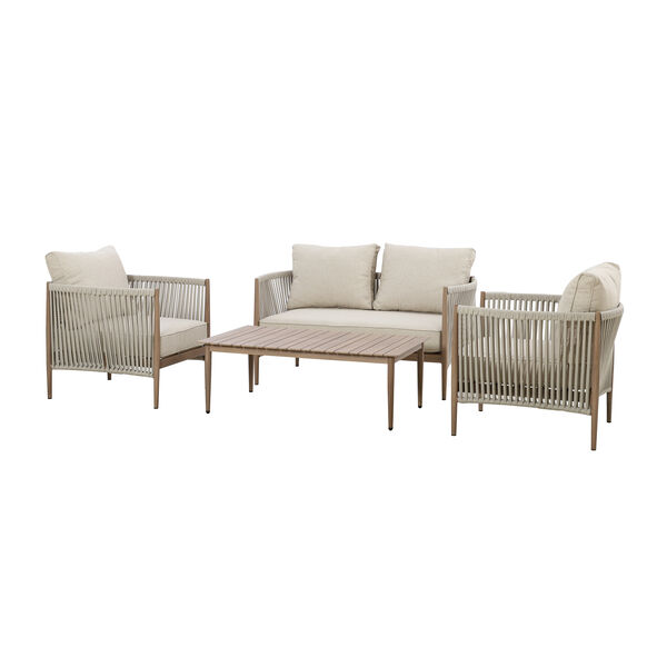 Maze - Havana Rope Weave 2 Seat Sofa Set with Rectangular Coffee Table product image