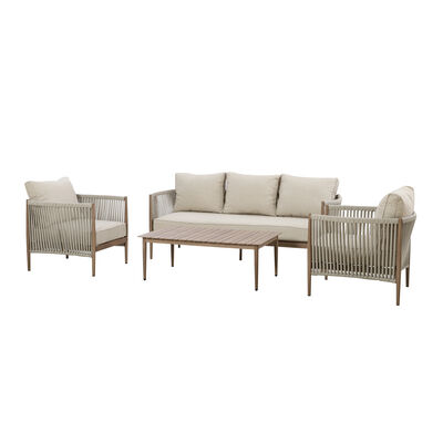 Maze - Havana Rope Weave 3 Seat Sofa Set with Rectangular Coffee Table product image