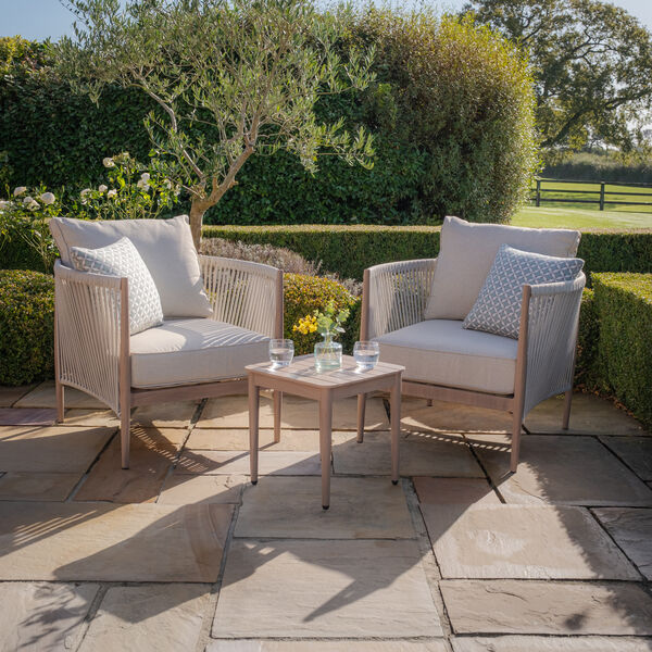 Maze - Havana Rope Weave Lounge Set with Square Side Table product image