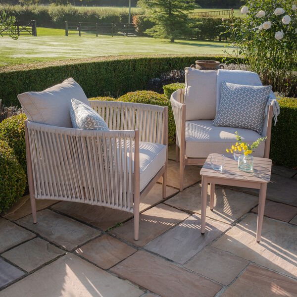Maze - Havana Rope Weave Lounge Set with Square Side Table product image