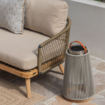 Maze - Bali Rope Weave Corner Sofa Set with Large Square Coffee Table product image