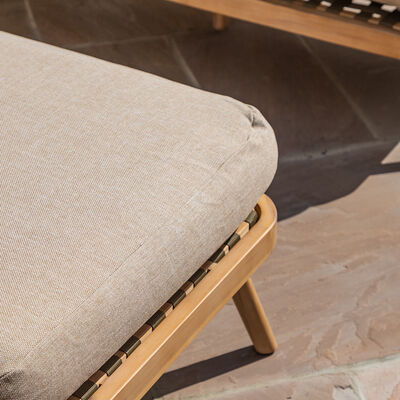 Maze - Bali Rope Weave Double Sunlounger Set with Small Square Coffee Table product image