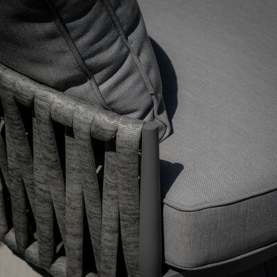 Maze - Milan Rope Weave Daybed - Charcoal product image