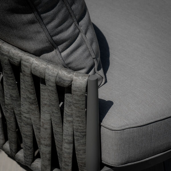 Maze - Milan Rope Weave Daybed - Charcoal product image