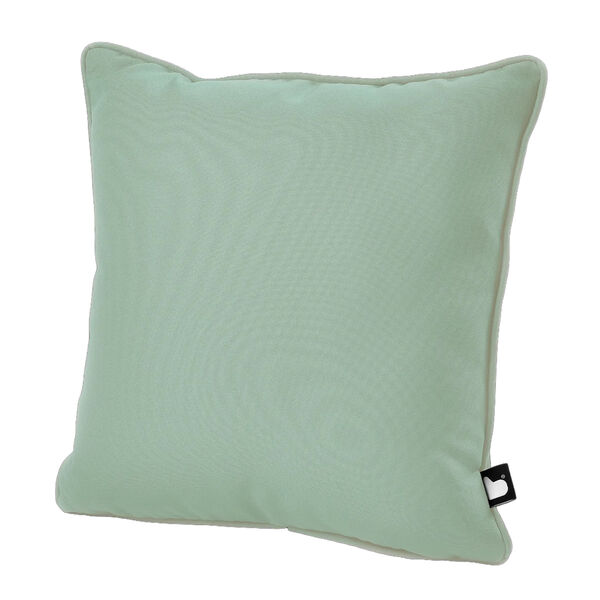 Fabric Scatter Cushion 43x43cm (Pack of 2) / Sea Green