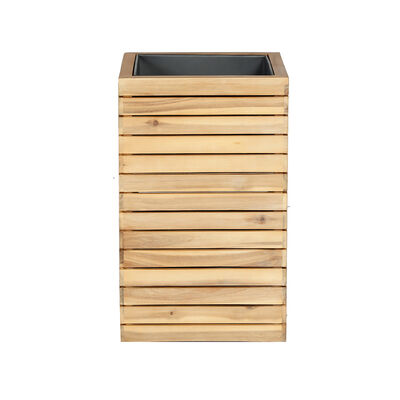 Maze - Bali Medium Planter with Metal Liner - Acacia Wood product image