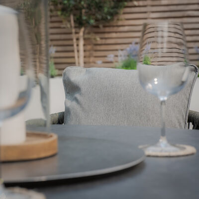 Maze - Monaco Rope Weave 4 Seat Round Dining Set product image