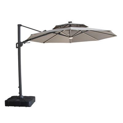 Maze - Apollo LED 3m Round Rotating Cantilever Parasol product image