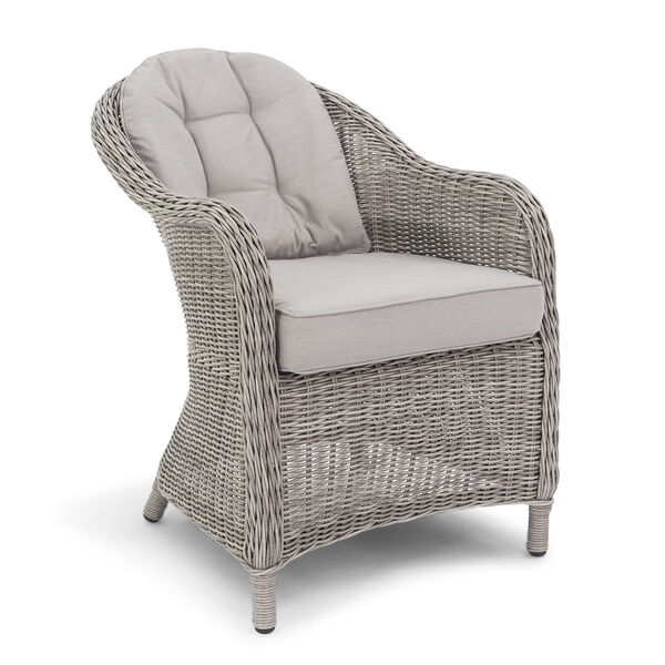 Maze - Vienna 6 - 10 Seat Extending Rectangular Dining Table with Charcoal Frame and 10 Oxford Heritage Rattan Dining Chairs product image