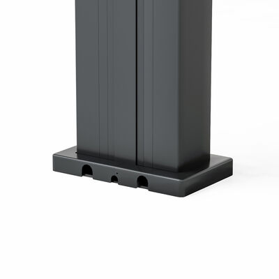 Eden Pergola Aluminium Jointing Kit for 3m side Grey