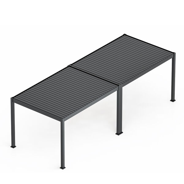 Eden Pergola Aluminium Jointing Kit for 4m side Grey
