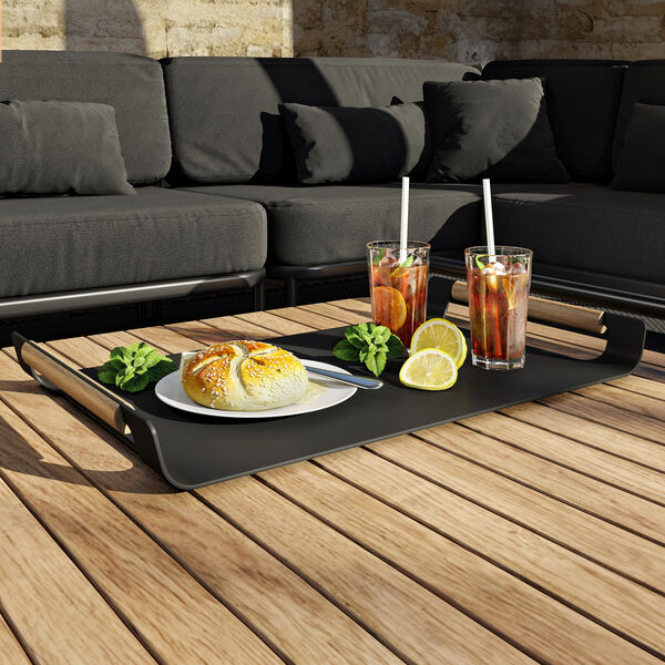 Maze - Selene Aluminium Tray - Grey product image