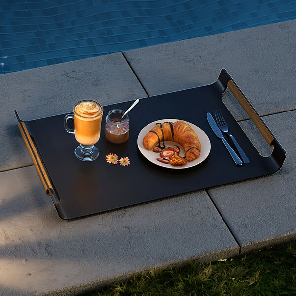 Maze - Selene Aluminium Tray - Grey product image