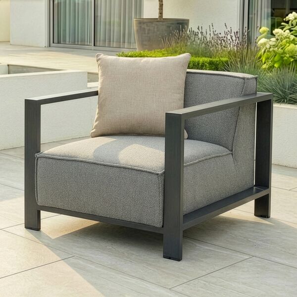 Ibiza Armchair - Zinc Grey