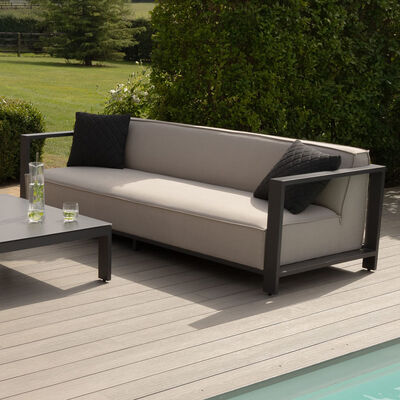 Maze - Outdoor Fabric Ibiza 3 Seat Sofa - Oatmeal product image