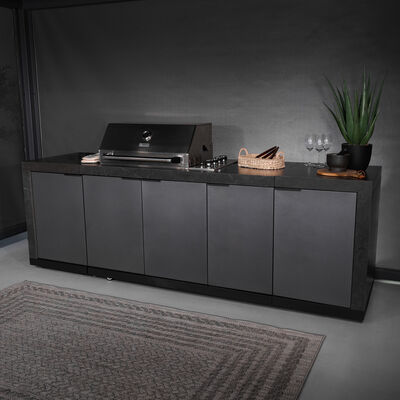 Maze - Deluxe Linear Outdoor Kitchen - Grey product image