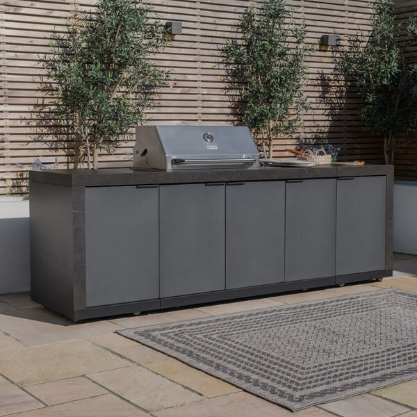 Maze - Deluxe Linear Outdoor Kitchen - Grey product image