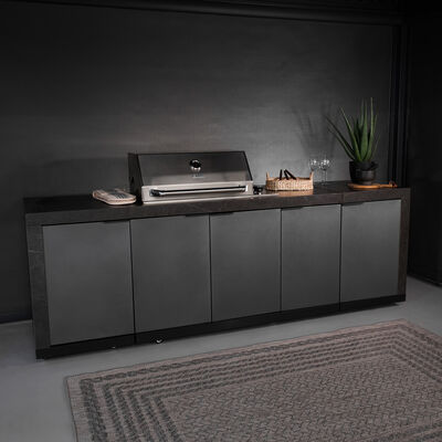 Maze - Deluxe Linear Outdoor Kitchen - Grey product image