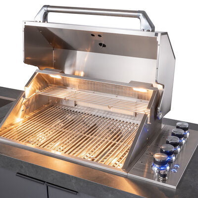 Maze - Deluxe Linear Outdoor Kitchen - Grey product image