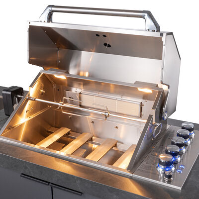 Maze - Deluxe Linear Outdoor Kitchen - Grey product image