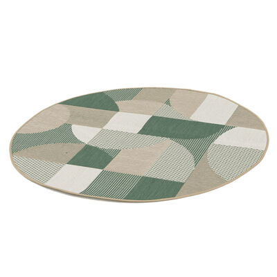 Maze - Abstract Round Indoor and Outdoor Rug - 280x280cm product image