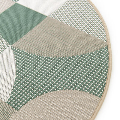 Maze - Abstract Round Indoor and Outdoor Rug - 280x280cm product image