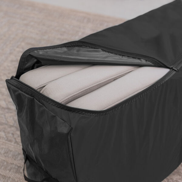Maze - Large Cushion Storage Bag - Grey product image