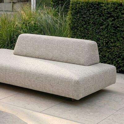 Cannes Sofa Large Backrest - Pebble