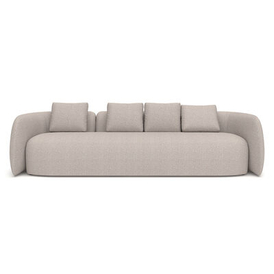 Maze - Outdoor Fabric Monte Carlo 4 Seat Sofa - Greige Boucle product image