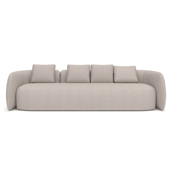 Maze - Outdoor Fabric Monte Carlo 4 Seat Sofa - Greige Boucle product image