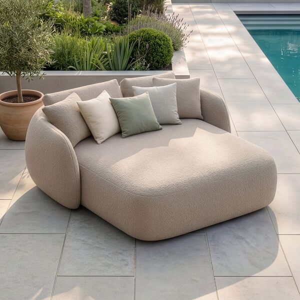 Monte Carlo Daybed  - Greige
