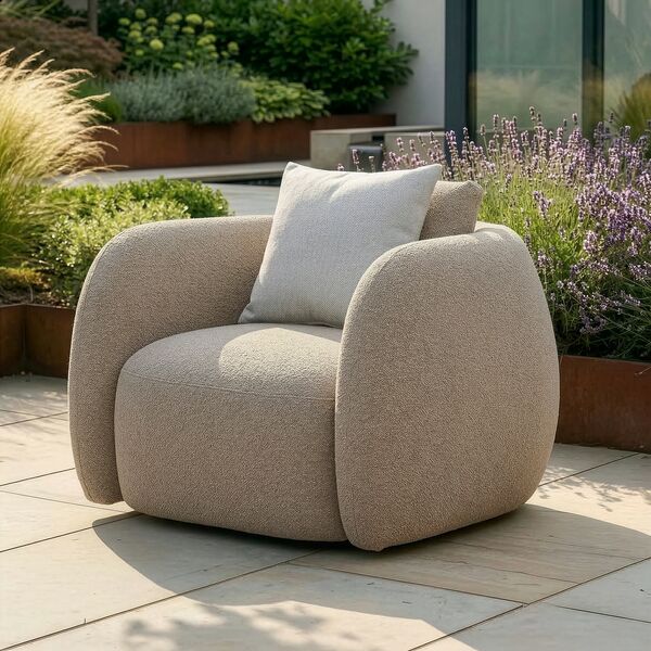 Monte Carlo Lounge Chair - Greige