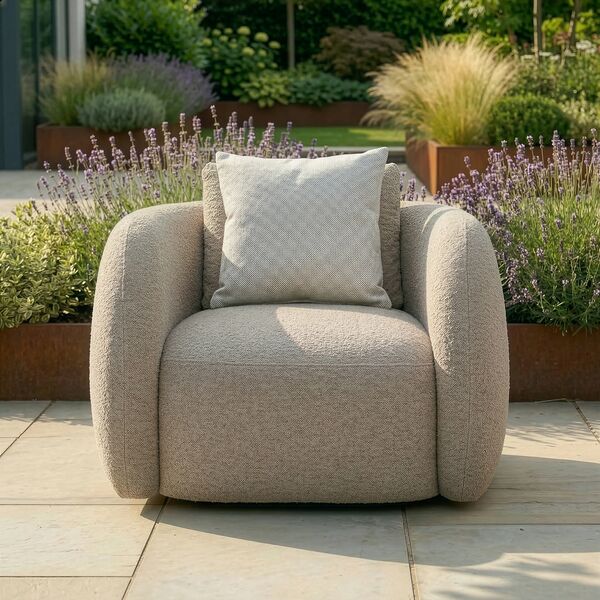 Monte Carlo Lounge Chair - Greige