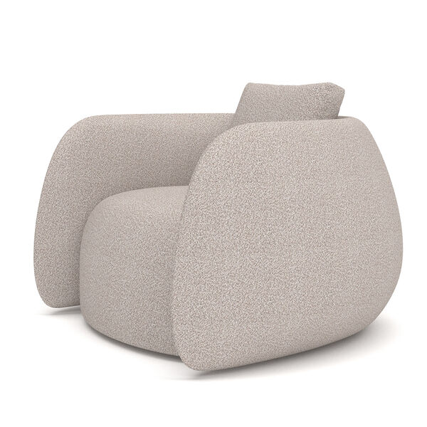 Maze - Outdoor Fabric Monte Carlo Armchair - Greige Boucle product image