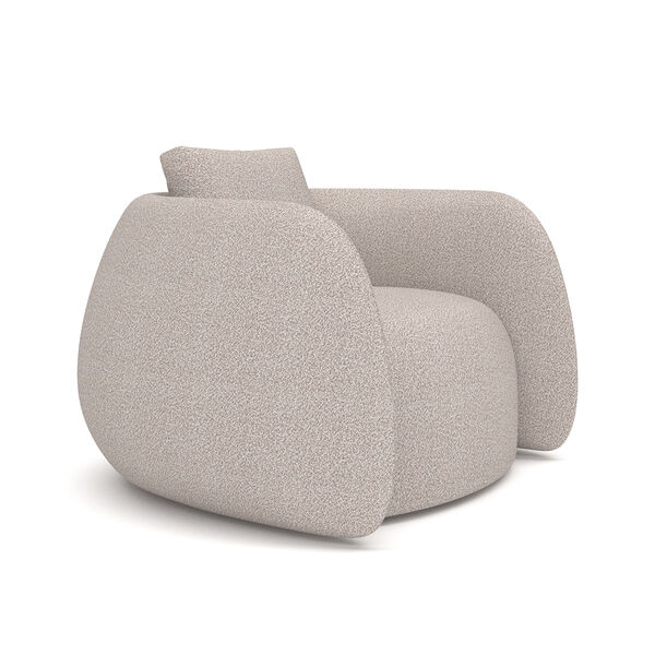 Maze - Outdoor Fabric Monte Carlo Armchair - Greige Boucle product image