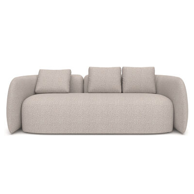 Maze - Outdoor Fabric Monte Carlo 3 Seat Sofa Set - Greige Boucle product image