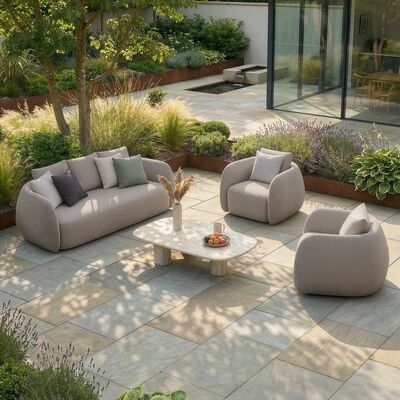 Monte Carlo 3 Seat Sofa Set