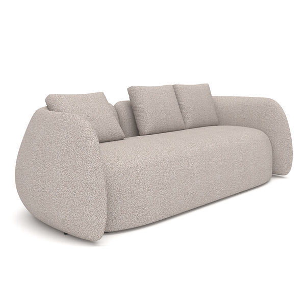 Maze - Outdoor Fabric Monte Carlo 3 Seat Sofa Set - Greige Boucle product image