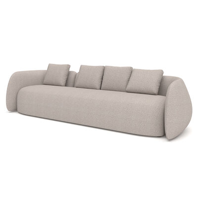 Maze - Outdoor Fabric Monte Carlo 4 Seat Sofa Set - Greige Boucle product image