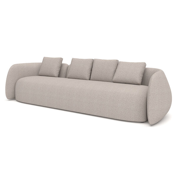 Maze - Outdoor Fabric Monte Carlo 4 Seat Sofa Set - Greige Boucle product image