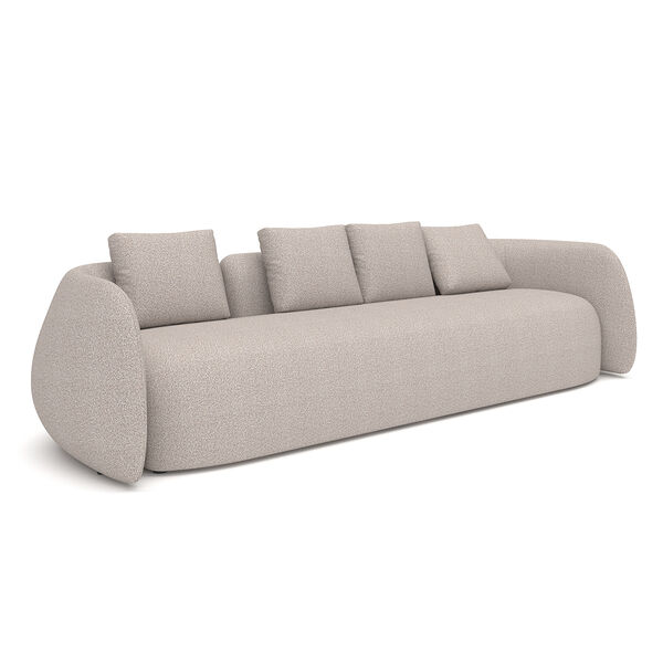 Maze - Outdoor Fabric Monte Carlo 4 Seat Sofa Set - Greige Boucle product image