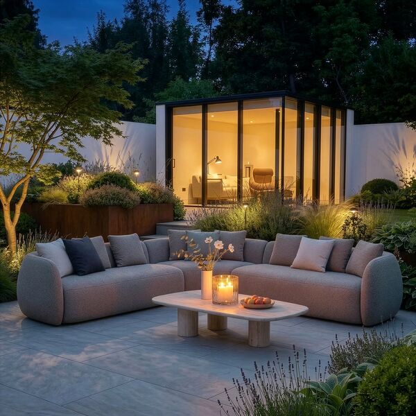 Monte Carlo Large Corner Sofa Set