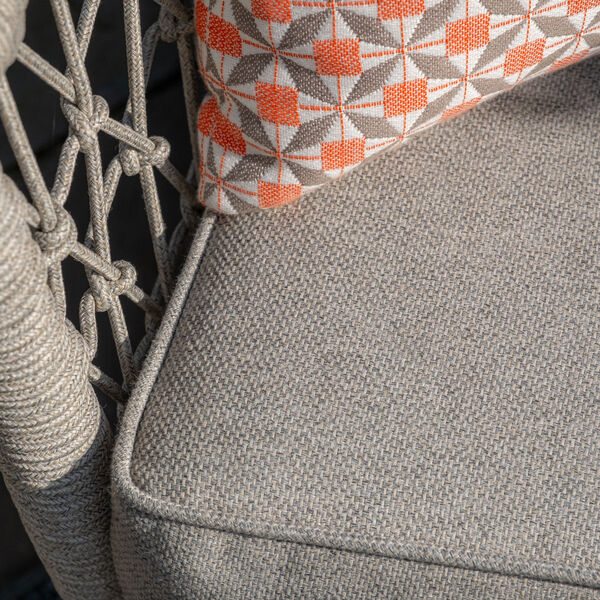Maze - Monaco Rope Weave Lounge Set with 2 Round Coffee Tables - Cool Linen product image