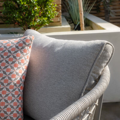Maze - Monaco Rope Weave Lounge Set with 2 Round Coffee Tables - Cool Linen product image